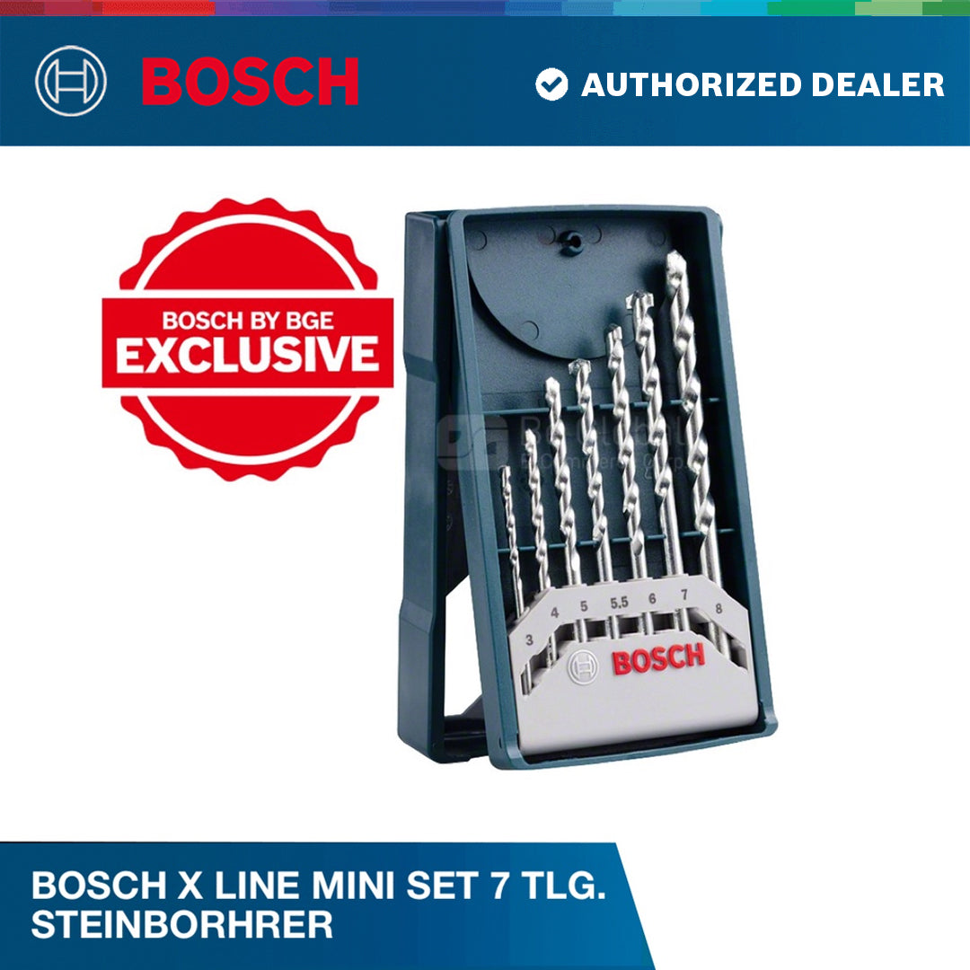 Bosch X Line mini Set 7 tlg. Steinbohrer