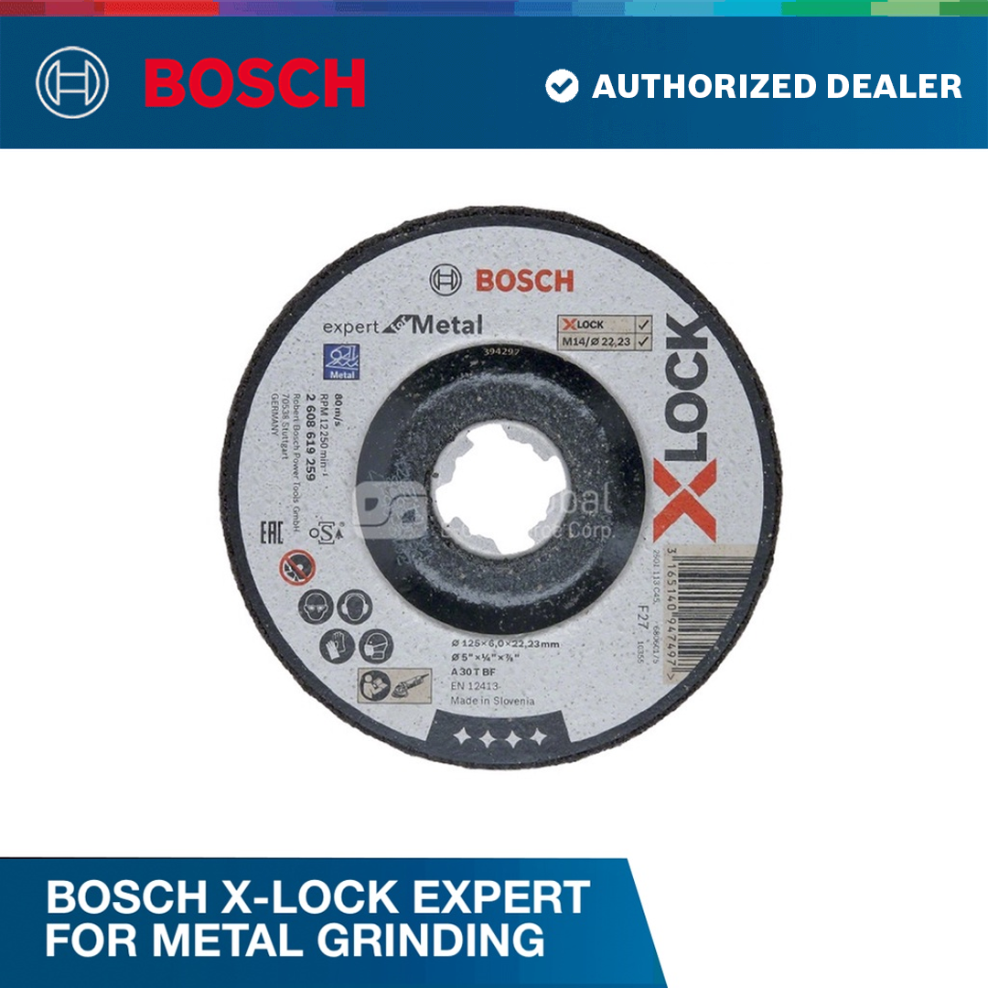 Bosch X-LOCK Expert for Metal Grinding