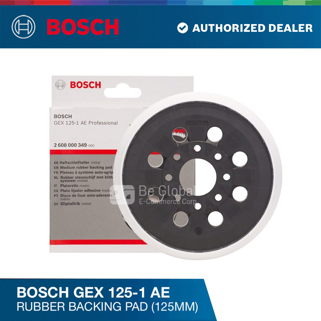 Bosch GEX 125-1 AE - Rubber backing pad (125mm)
