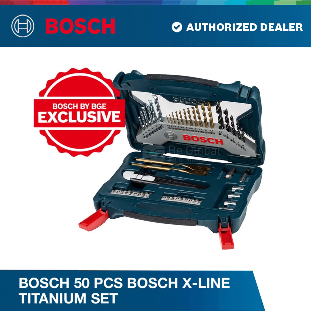 Bosch 50 pcs Bosch X-Line Titanium Set