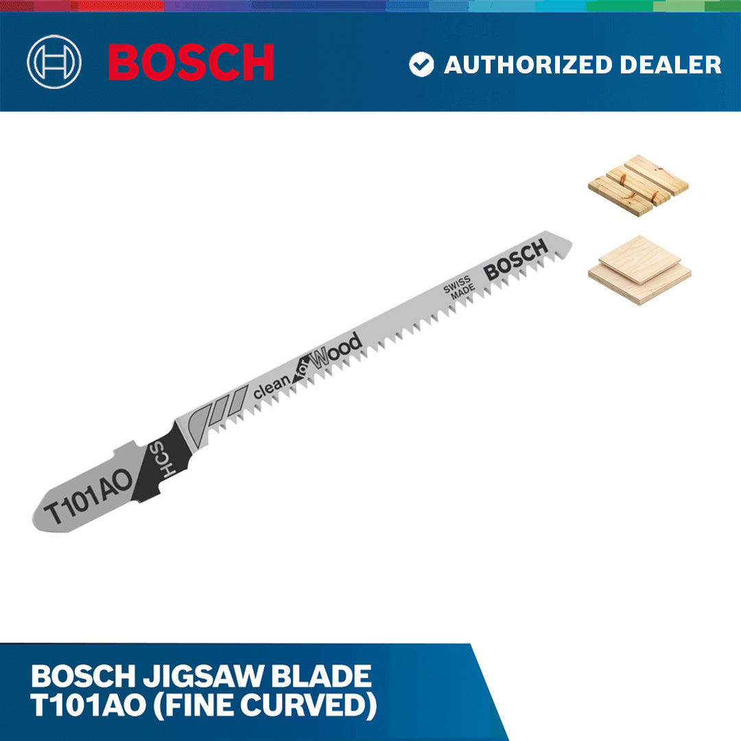 Bosch Jigsaw Blade T101AO (fine curved)