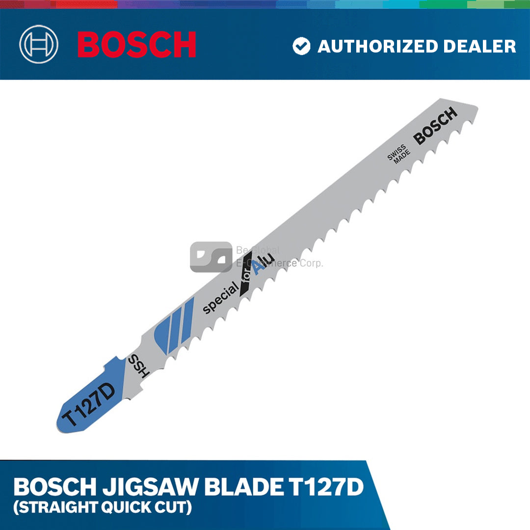 Bosch Jigsaw Blade T127D (straight quick cut)