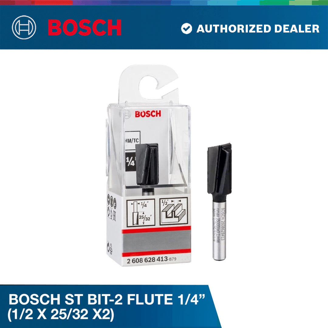 Bosch ST Bit-2 Flute 1/4