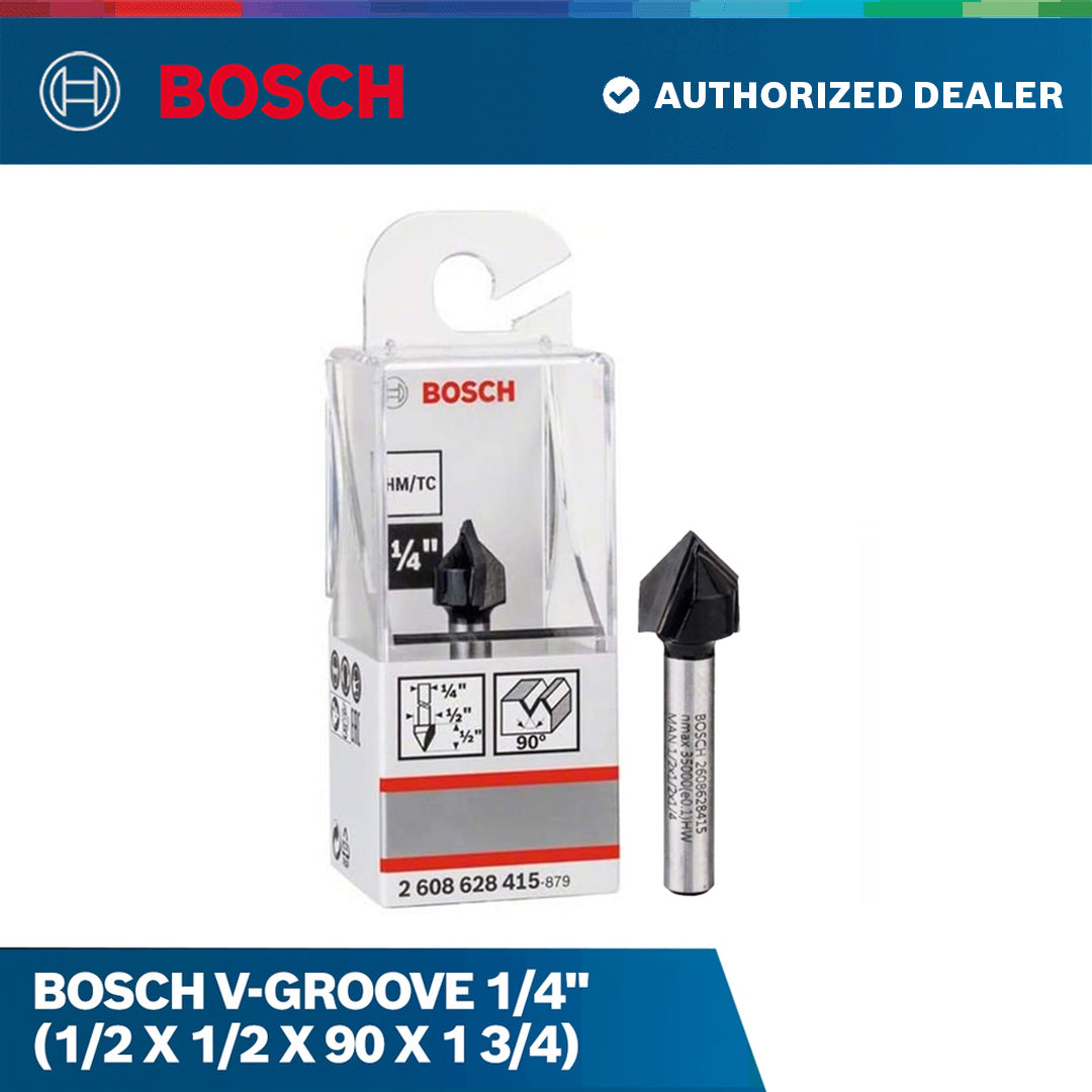 Bosch V-Groove 1/4