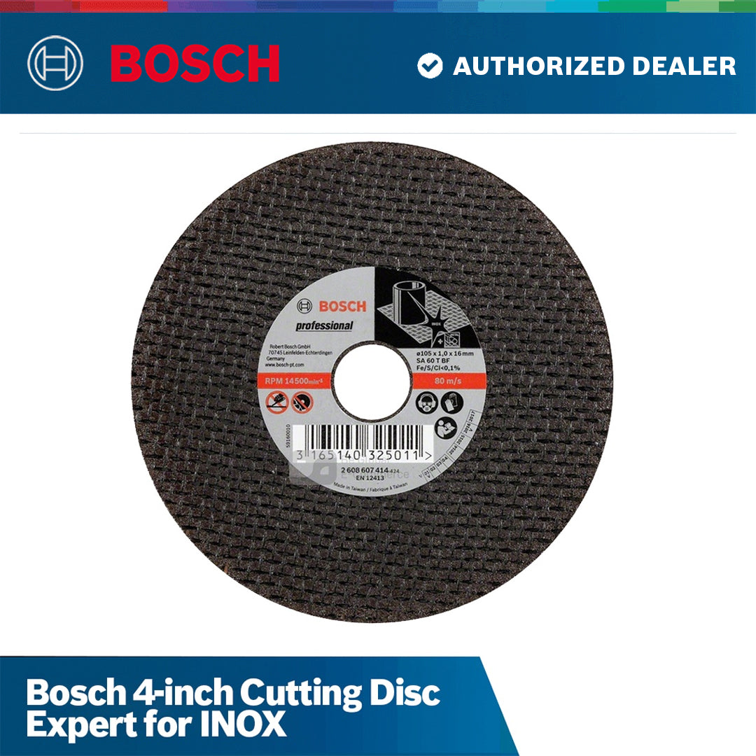 Bosch 4-inch Cutting Disc Expert for INOX