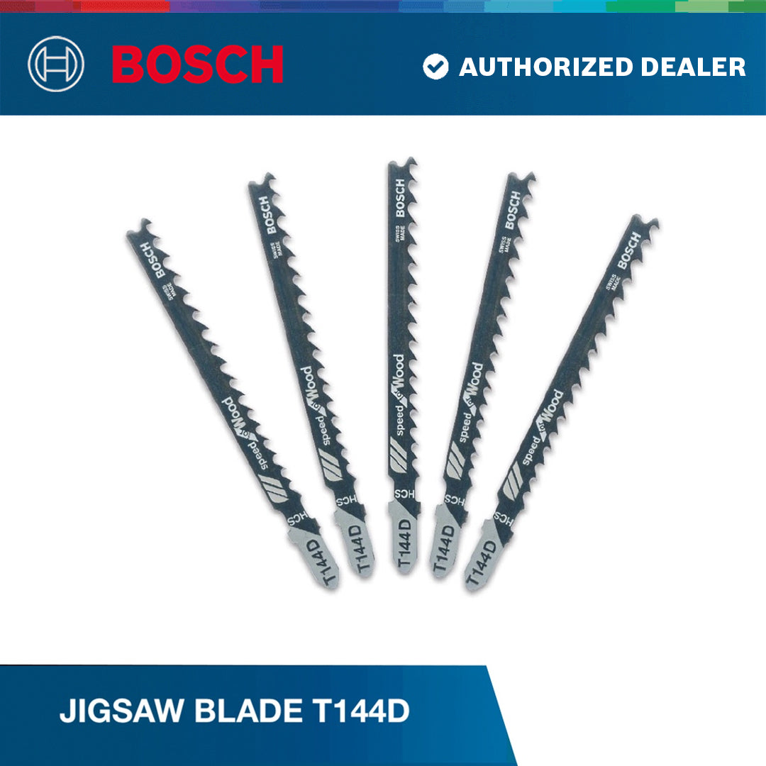 Bosch Jigsaw Blade T144D (5pcs per pack)