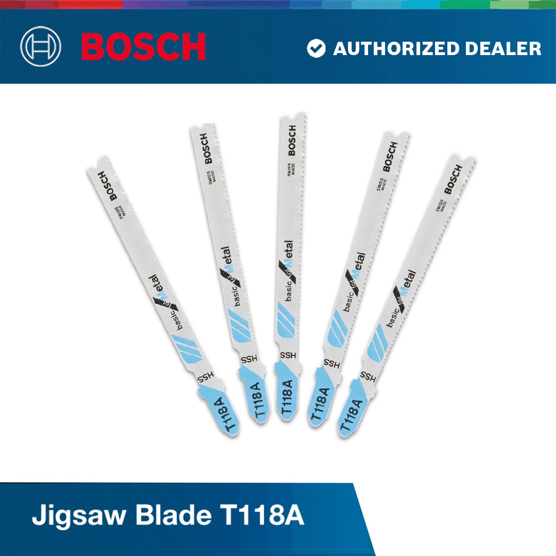 Bosch Jigsaw Blade T118A (5pcs per pack)