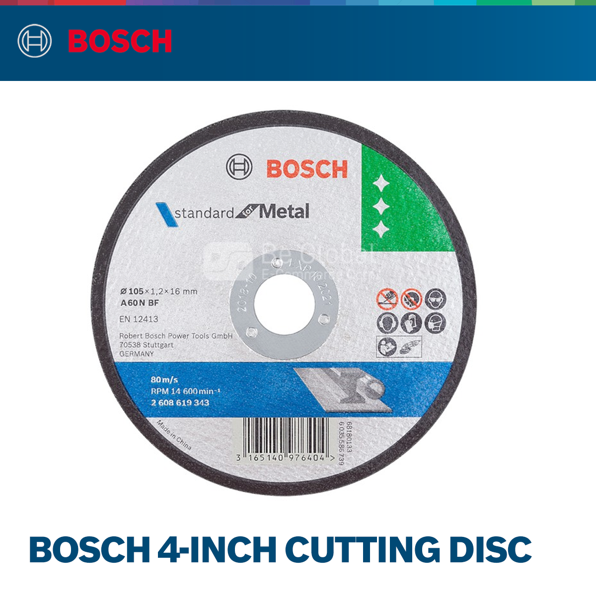 Bosch 4-inch Cutting Disc