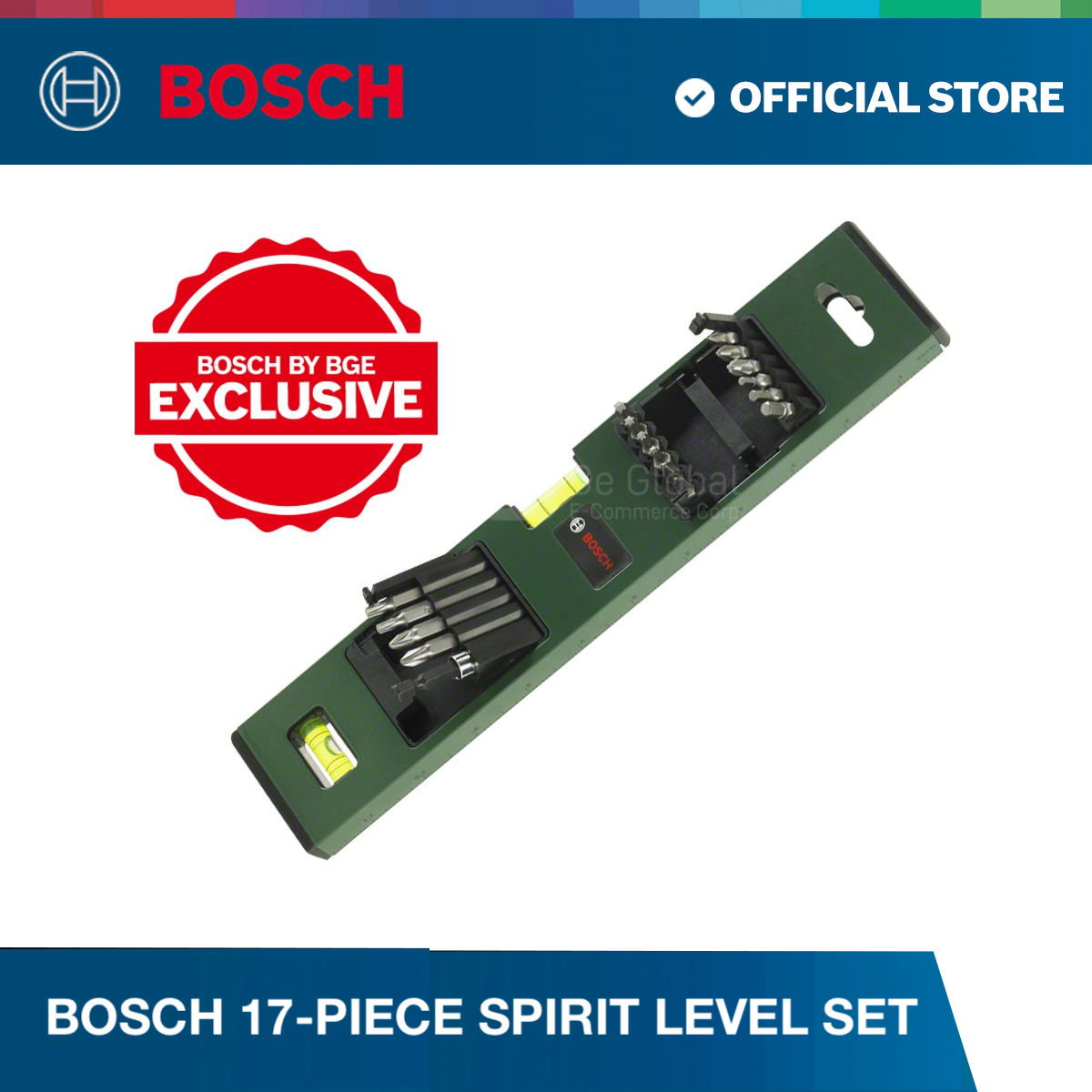 Bosch best sale spirit level