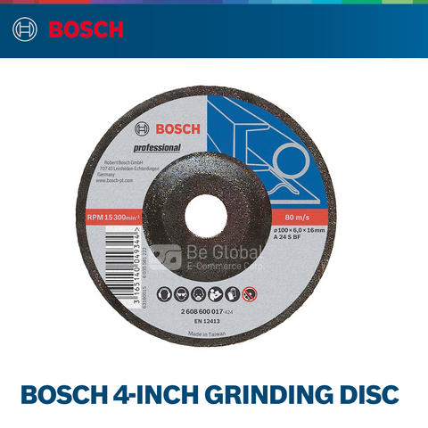 Bosch 4-inch Grinding Disc