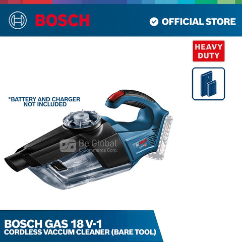 Bosch GAS 18 V-1 Cordless Vaccum Cleaner (Bare Tool)