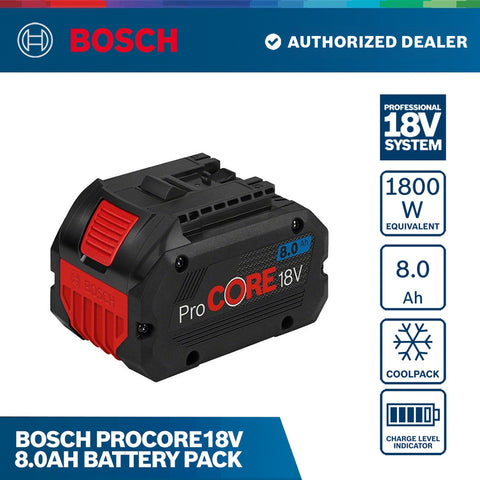 Bosch ProCORE18V 8.0Ah Battery Pack