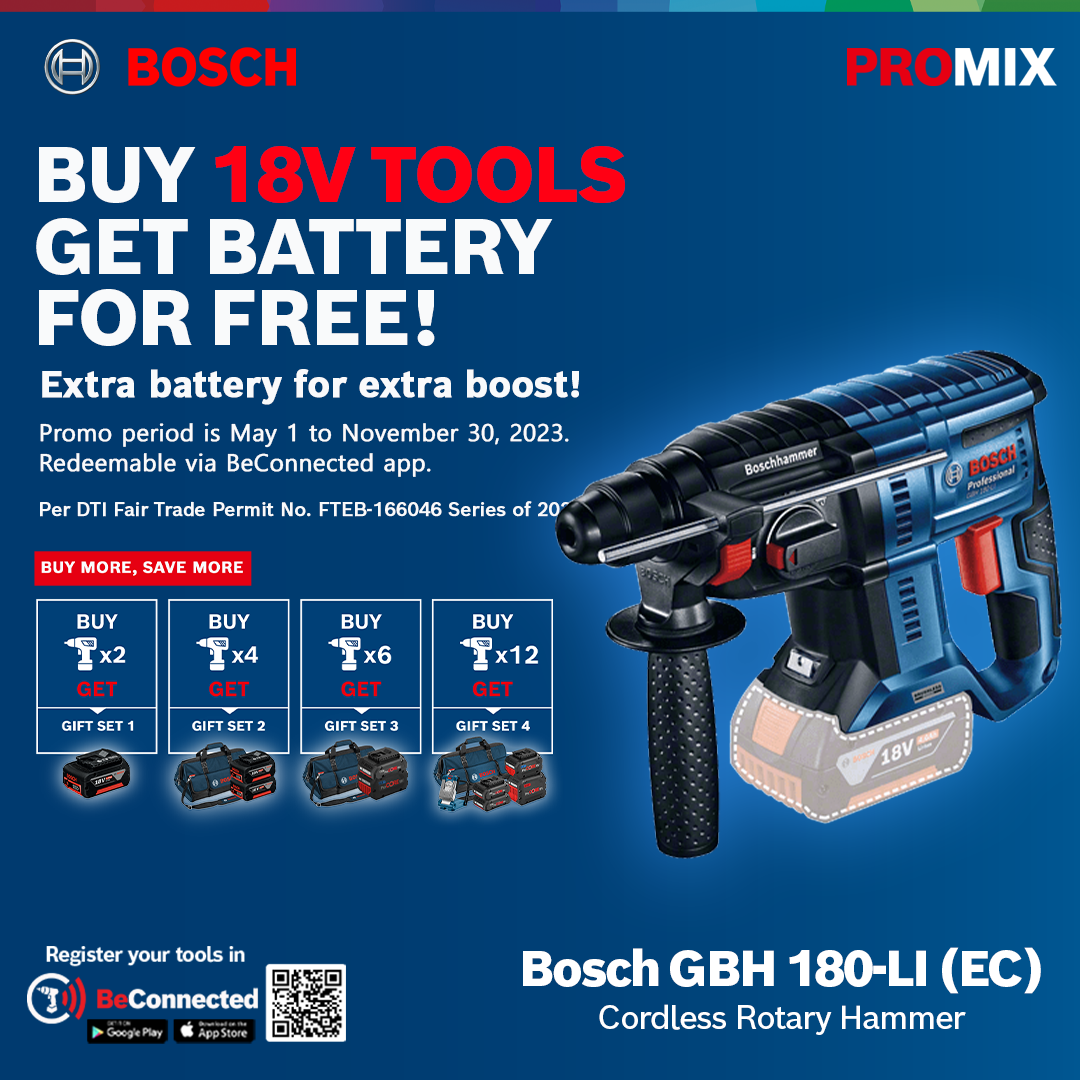 GBH 180-LI Cordless Rotary Hammer Bare Tool1