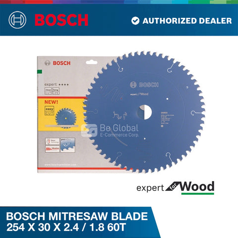 Bosch Mitresaw Blade 254 x 30 x 2.4 / 1.8 60T