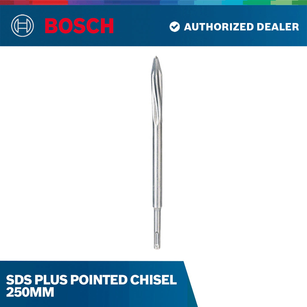 Bosch Point Chisel SDS Plus POINTED Chisel 250MM – Bosch By BGE
