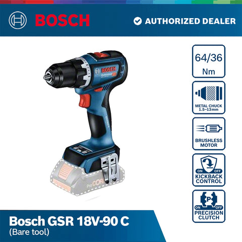 Bosch GSR 18V-90 C (Bare tool) Impact Driver - Power Tool / Home Improvement