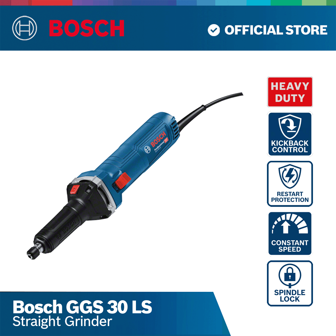 Bosch GGS 30 LS Straight Grinder