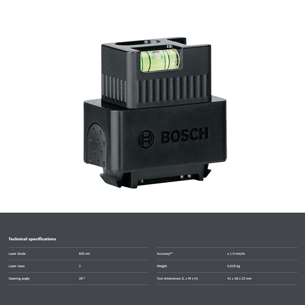 Bosch Laserline Adapter Green (attachment) Bosch By BGE