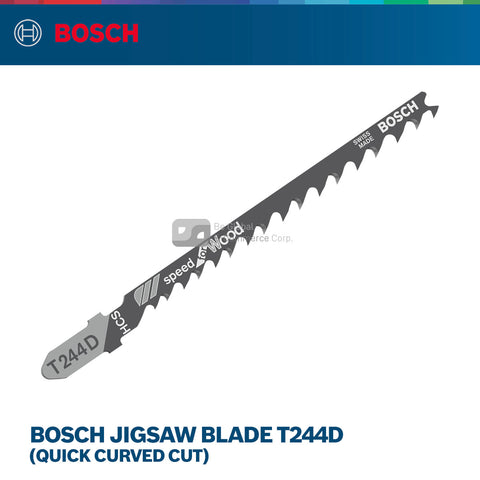 Bosch Jigsaw Blade T244D (quick curved cut)