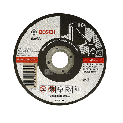 Bosch 4-inch Cutting Disc for INOX Set of 15 pcs