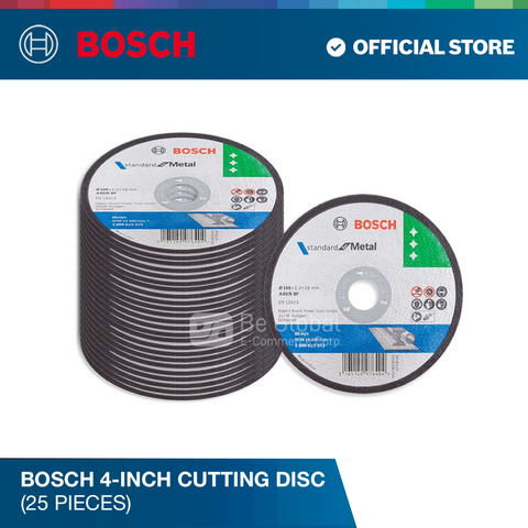 Bosch 4-inch Cutting Disc (25 pieces)