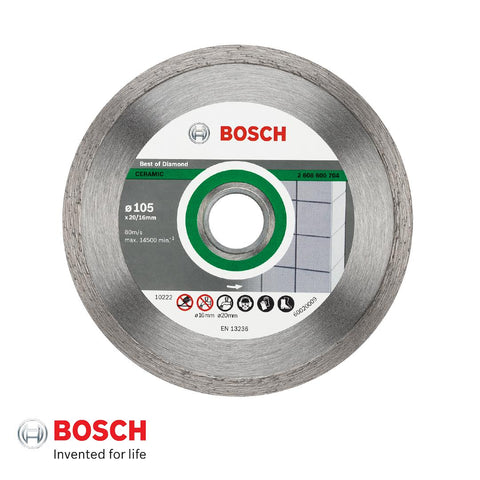 Bosch Diamond Cutting Disc 4" Continuous