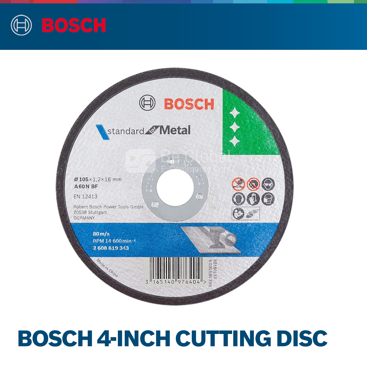 4 inch hot sale metal cutting disc
