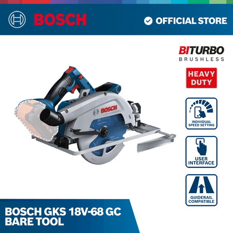 Bosch GKS 18V-68 GC Bare tool