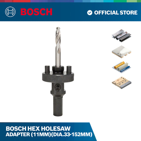 Bosch Hex Holesaw Adapter (11MM)(DIA.33-152MM)