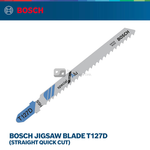 Bosch Jigsaw Blade T127D (straight quick cut)