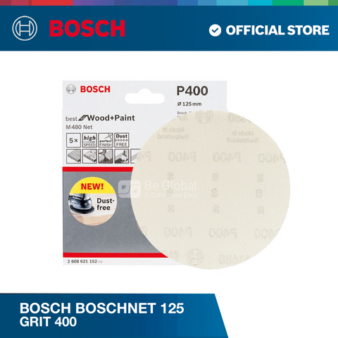 Bosch Boschnet 125 Grit 400