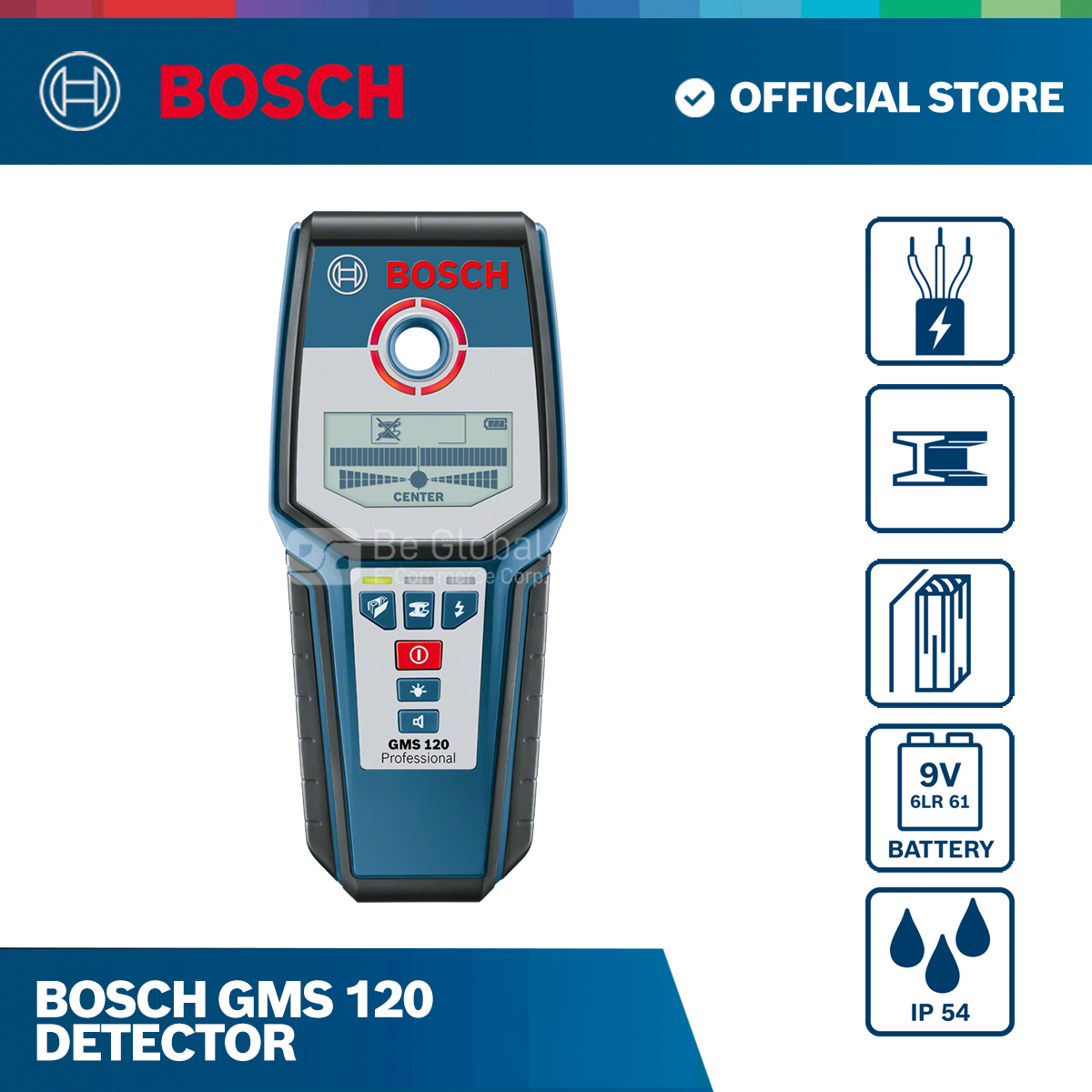 Bosch GMS 120 Detector