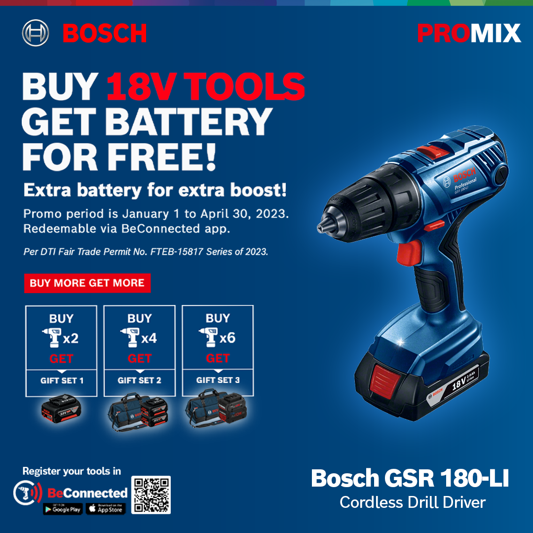 Bosch GSR 180 - 18V Cordless Drill Driver