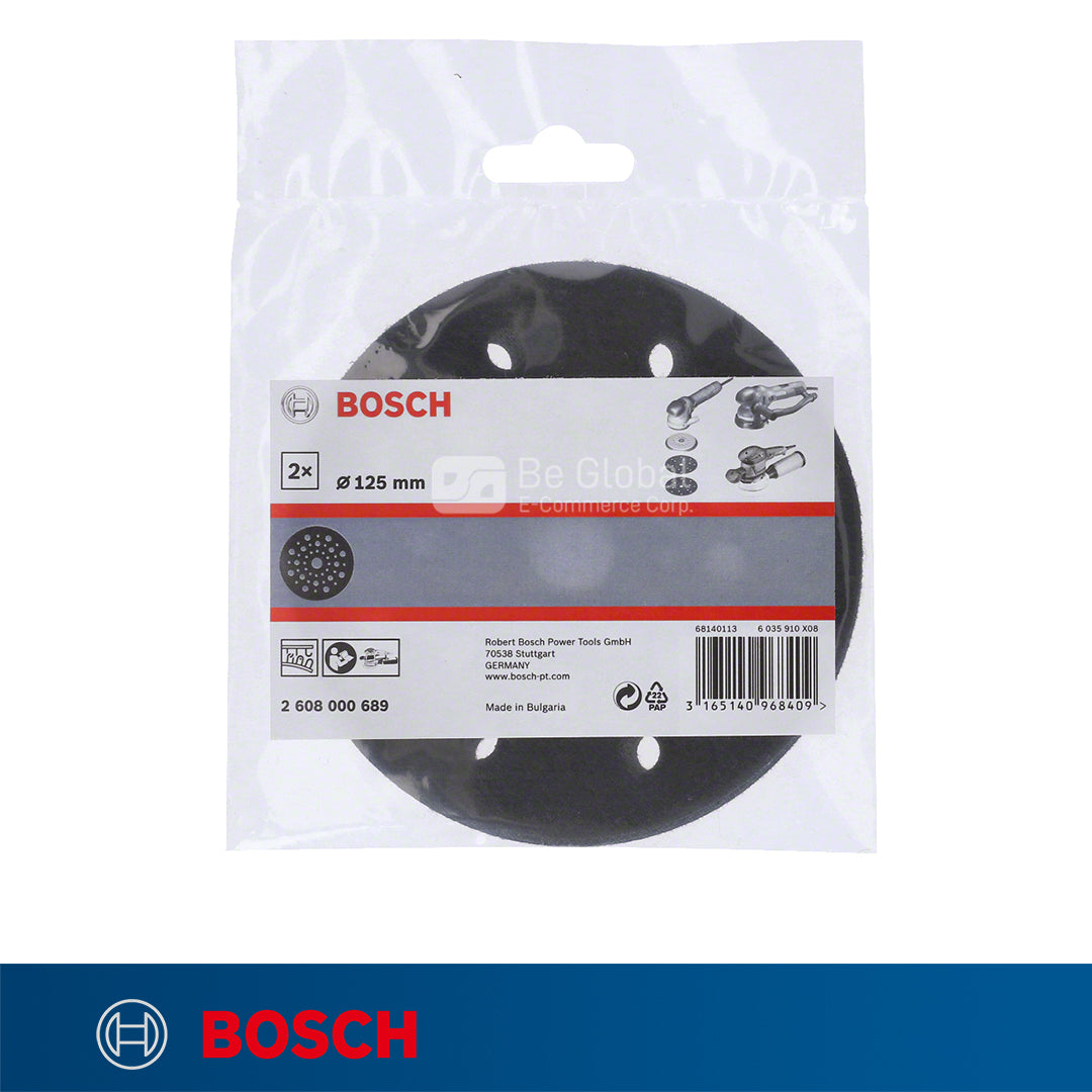 Packing 382 Bosch Intermediate Pad 125MM (2pcs pack) – Bosch By BGE