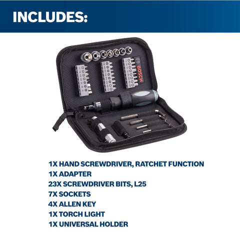 Bosch 38-piece mixed set