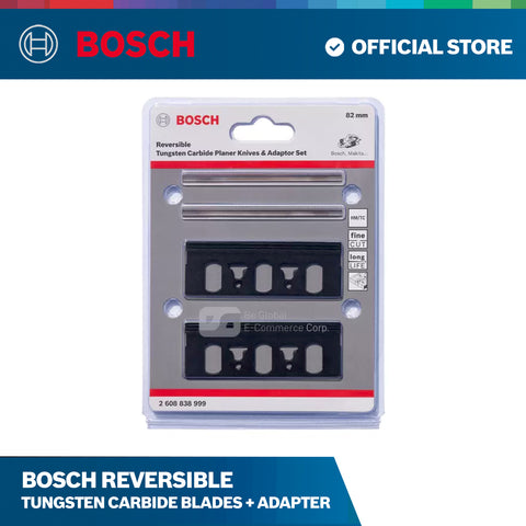 Bosch Reversible Tungsten Carbide Blades + adapter