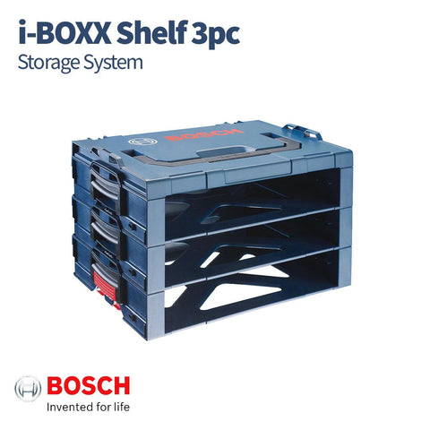 Bosch i-BOXX trio set (i-BOXX 53, i-BOXX 53 set 12 and i-BOXX Shelf 3pc)