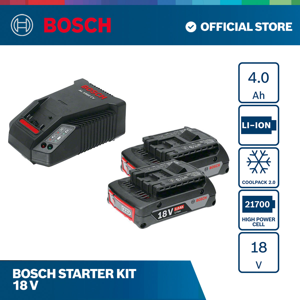 Bosch Starter Kit 18 V