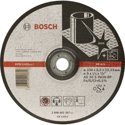 Bosch 4-inch Grinding Disc for INOX Set of 15 pcs