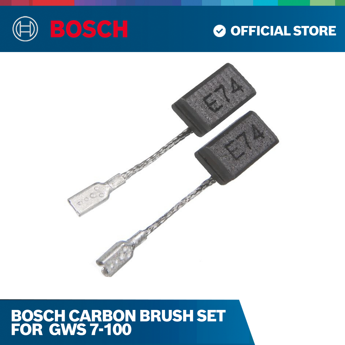 Bosch Carbon Brush Set for GWS 7-100