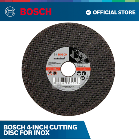 Bosch 4-inch Cutting Disc for INOX