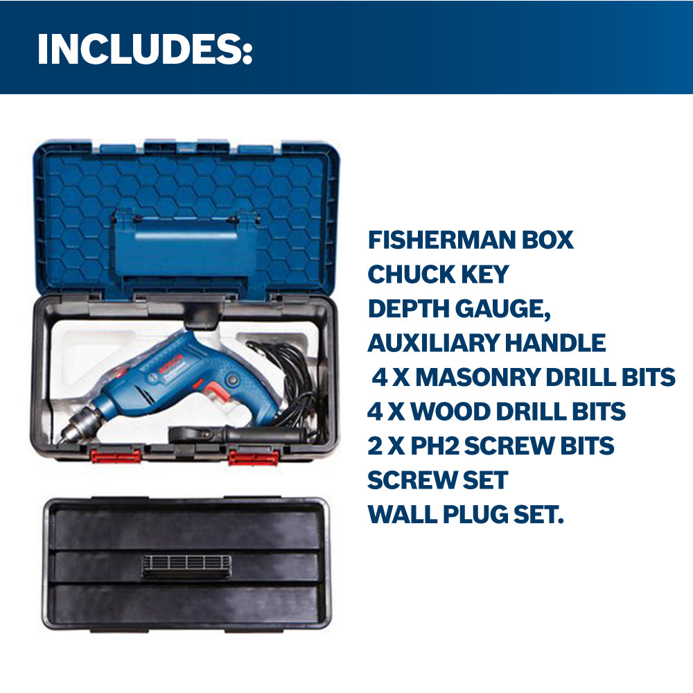 Bosch GSB 550 Impact Drill Freedom Kit Bosch By BGE