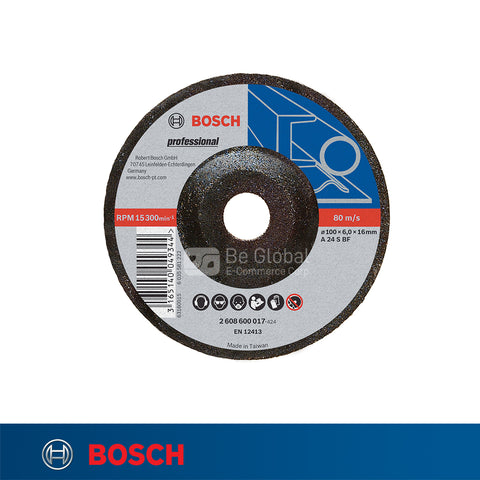 Bosch 4-inch Grinding Disc (25 pieces)